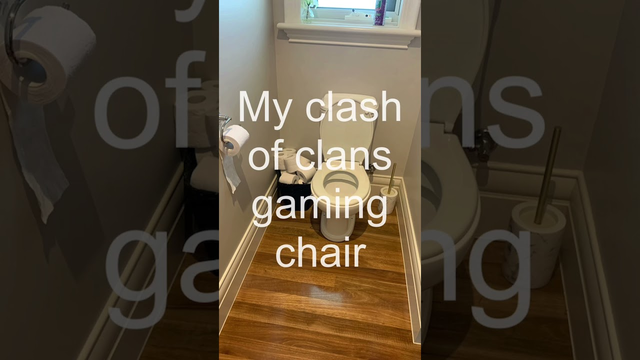 What a Clash of Clans gaming chair looks like