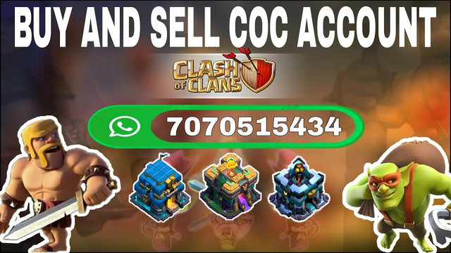 coc account sell and buy 2021/ buying a max clash of clans account / clash of clans account for free