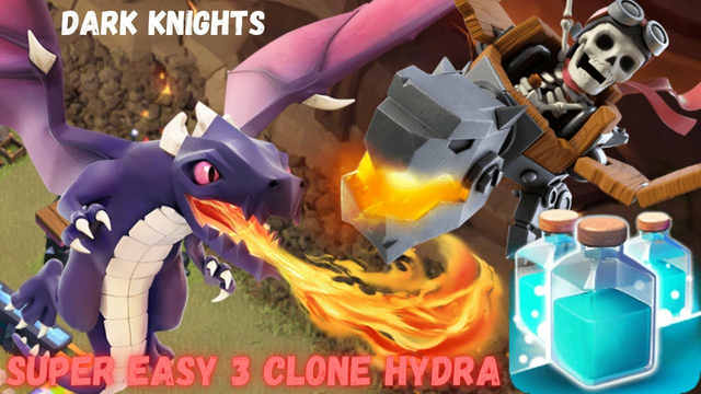 SUPER EASY TH14 SPAM AIR ATTACK STRATEGY TO PUSH 5500+ IN LEGENDS | 3 CLONE HYDRA | Clash of Clans