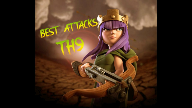 BEST ATTACK STRATEGY (2021) | TOWN HALL 9 ATTACKS | CLASH OF CLANS