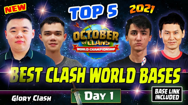 NEW Best Clash World Qualifier Base October 2021 Day 1 / Th14 War Base With Link / Clash of clans