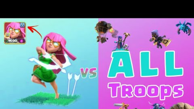 Super Archer Vs All Troops | Clash Of Clans | #coc#clashofclans#archer