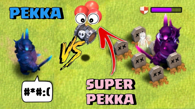 Super Pekka VS Max level troops All - Clash of Clans
