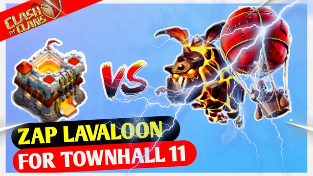 ZAPQUAKE LAVALOON FOR TOWNHALL 11 | DESTROYERS | #ClashOfClans
