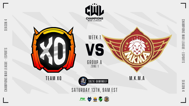 Team XO vs M.K.M.A | CWL Esports | Clash of Clans
