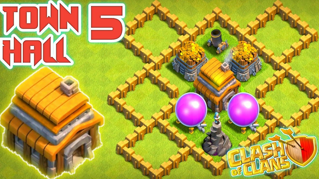Safe Your Loot Town Hall 5 Awesome Base Design Clash of Clans | War Base Design COC TH5 | G.W.PUPPET