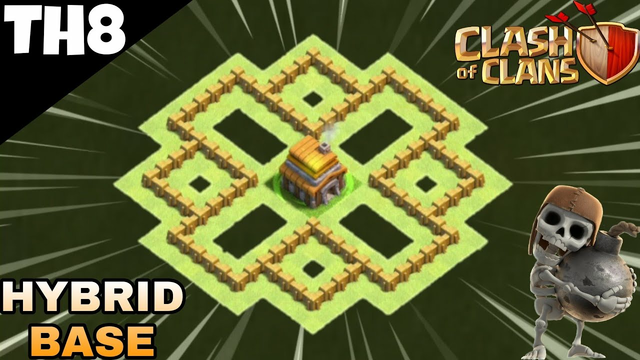 New Best TH5 HYBRID/TROPHY Base 2021 | COC Town Hall 5 (TH5) Trophy Base Design | Clash of Clans