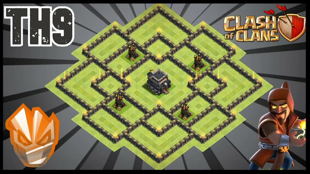 New *BEST* Town Hall 9 Base Design!! [TH9] | Clash Of Clans