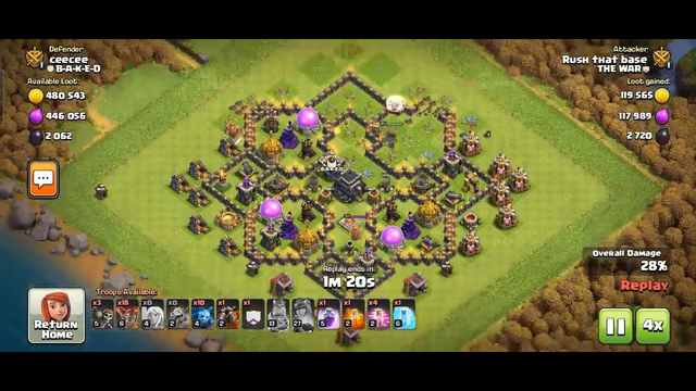 clash of clans th9 queen charge lava loon the best attack strategy?