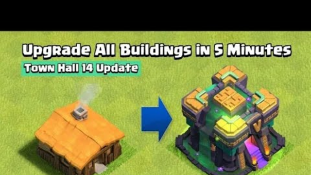 Upgrade All Buildings in 5 Minutes Remake(New Town Hall 14 Edition) | Clash of Clans ||Gamerspace YT
