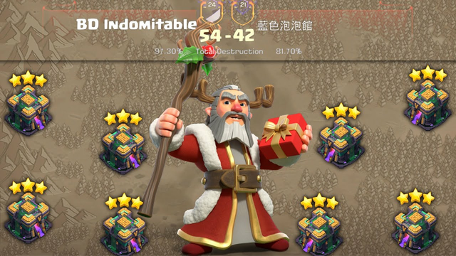 You should use these Attacks in every war for 100% win rate, BD Indomitable War Dominate - COC