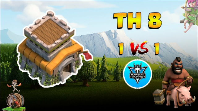 TownHall 8 | Finals | 1vs1 | GoldPass | Tournament | Clash of Clans | CoC