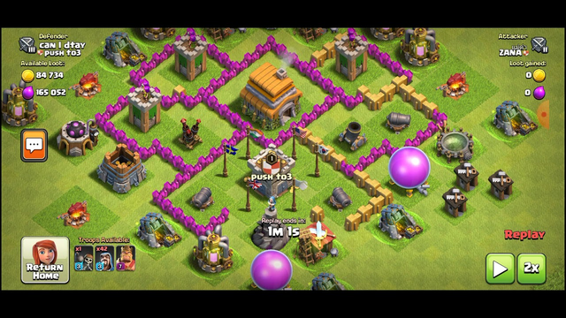 CLASH OF CLANS TOWN HALL 7 PUSHING TO TITAN