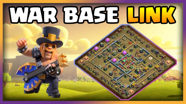 This TH14 War Base (With Link) Defends Against EVERY ATTACK!!! Clash of Clans