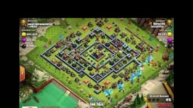 Electric Dragon Attack Clash of Clans
