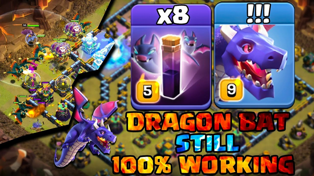 Dragon Bat Still 100% Working  - Th14 Attack Strategy Clash Of Clans CWL Town Hall 14 Attack
