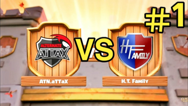 ATN.aTTaX VS H.T FAMILY - Clash Worlds Warmup FINALS - Clash of Clans #1