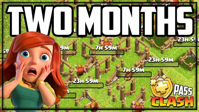 TWO Months One Video - Gold Pass Clash of Clans UPGRADES!