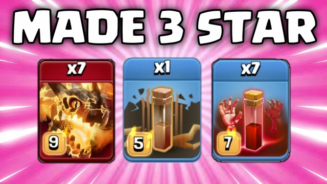 MADE 3 STAR WITH SUPER SKELLY!!! New TH14 War Attack Strategy | Clash Of Clans