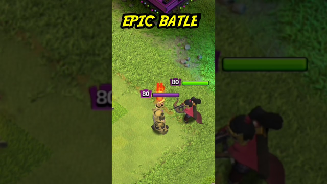 COC CHALLENGE | BarBarian King vs ARCHER QUEEN| Clash of Clan #shorts