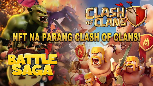 BATTLE SAGA - NFT Game | Parang Clash of Clans with Profit