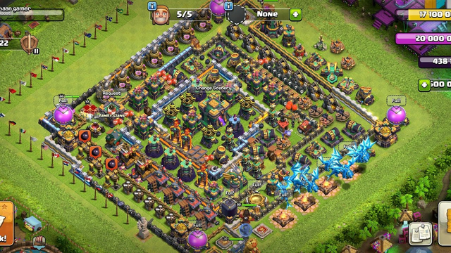 clash of clans (coc) townhall 1- 14 full max in 15 days