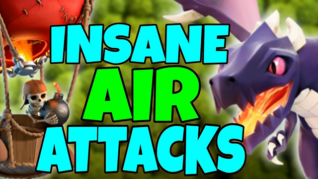 OP TH14 AIR ATTACKS | TH14 ATTACK STRATEGY | CLASH OF CLANS |