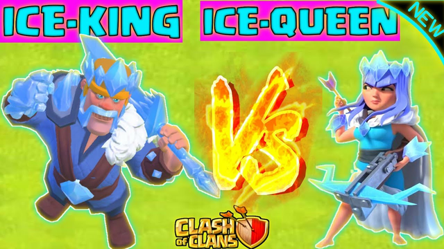 ICE-KING Vs ICE-QUEEN - Clash Of Clans