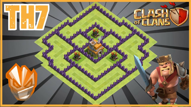 New *ANTI-AIR* Town Hall 7 Base Design! | Clash Of Clans