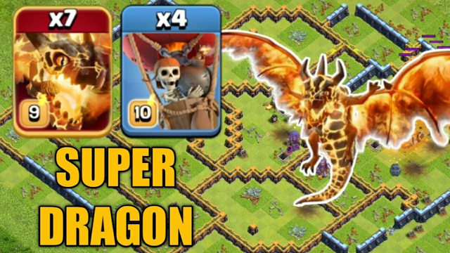 Th14 Super Dragon Strategy | Legend League Attack Strategy - Clash Of Clans