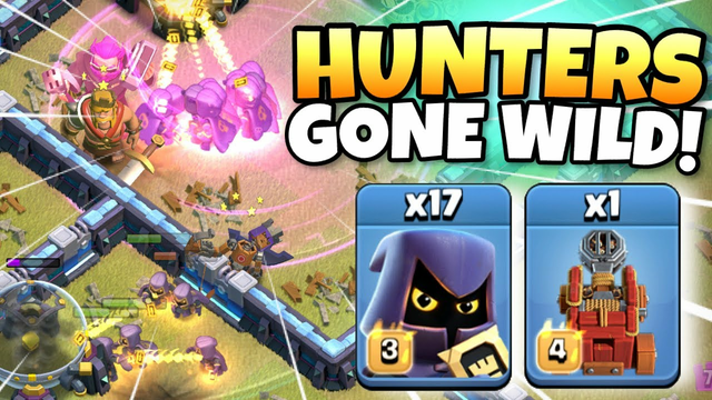 These HEADHUNTER attacks are OUT OF CONTROL! Clash of Clans eSports