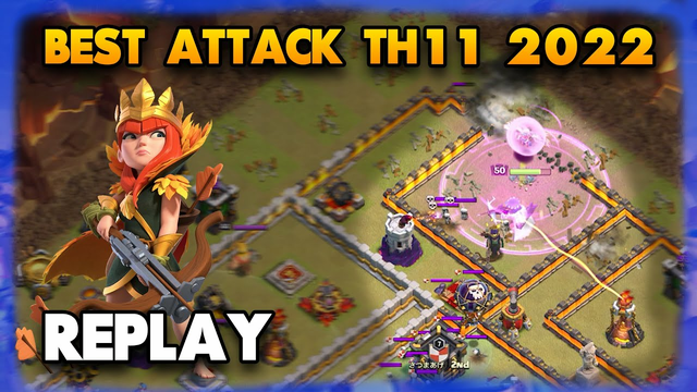 Best Attack Strategy  TH11 2022 !! Queen Walk & Blizard !! | Clash Of Clans