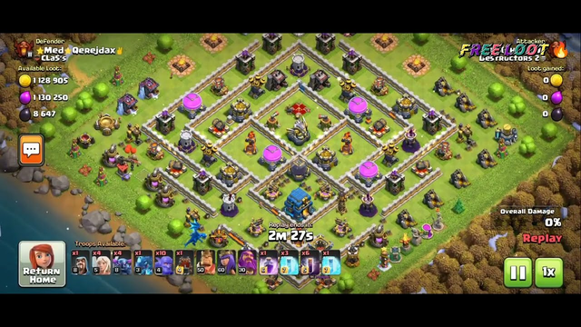 Free Loot in clash of clans | Easy big loot (part 47) | Easy loot with dead base in clash of clans