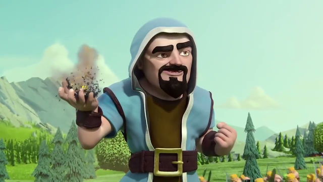 Clash of clans   Wizard Hair   Hype man Animation