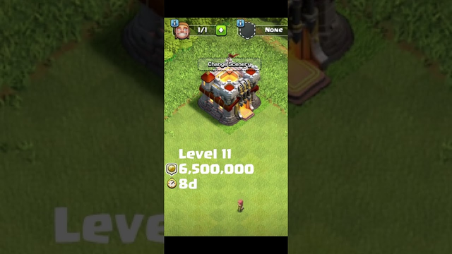 Town Hall All levels+Animation+cost+Time //Clash of Clans