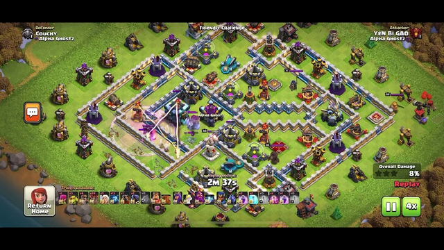 Lalo Gameplay clash of clans