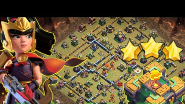 Clash of clans ll Strategy attack 3 star Th 14