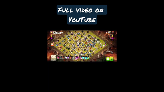 Th12 corner base strategy with some fun | clash of clans