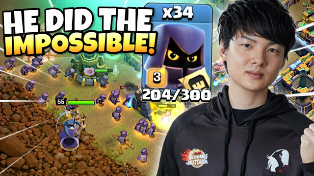 Stars tripled MAX TH14 with ALL HEADHUNTER Army! Clash of Clans eSports
