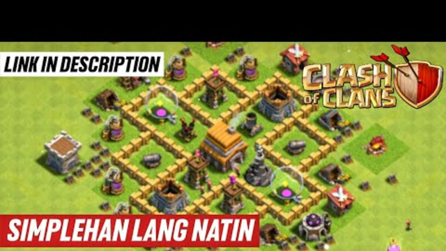 3-Star This Most Used Town Hall 5 Base Using This Army - Clash of Clans
