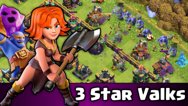 3 STAR VALKs COMBO!!! TH14 Attack Strategy | Clash of Clans