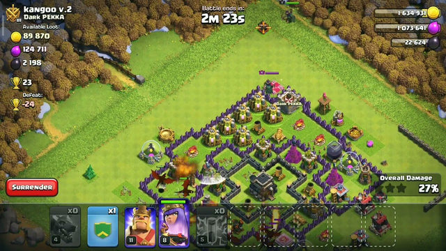 New clash of clans game play video | with ANGEL & DEVIL