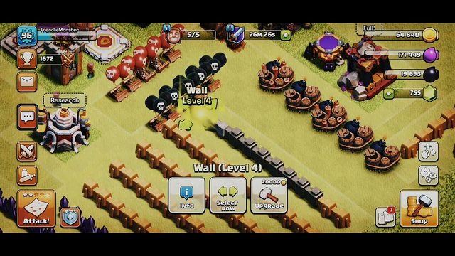 Clash of Clans | Fixing my TH11 but doing my walls first