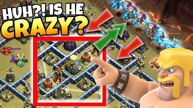 Mass EDRAGS into DOUBLE SWEEPER?! Has this PRO lost his MIND?! Clash of Clans eSports