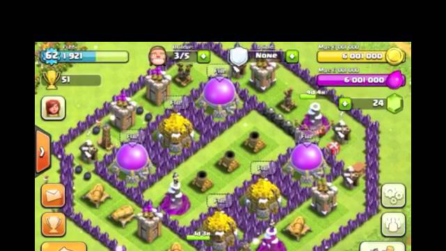 Clash Of Clans:Life of a Farmer: 12 Million 2,000 Resources!!!