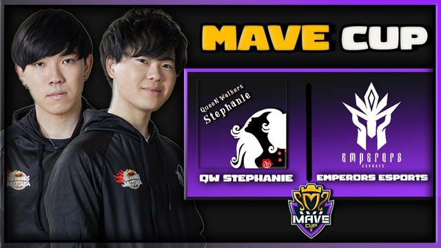 QueeN Walkers Stephanie vs Emperors in MAVE CUP | Clash of Clans sponsored by RUSH.GG