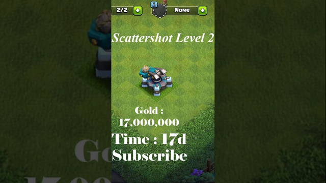 Scattershot All Levels + Animation + Cost + Time || Clash of Clans