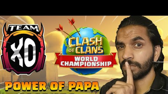 Team Xo In World Championship | Clash Of Clans | Coc