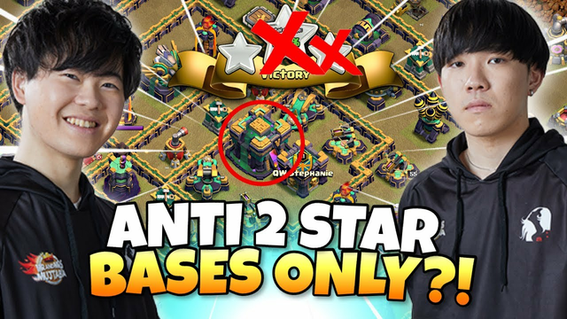 Queen Walkers switch to ALL Anti 2 Star Bases?! Does it WORK?! Clash of Clans eSports