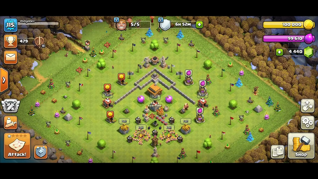 Clash of Clans | Th3 lvl 115 levelup